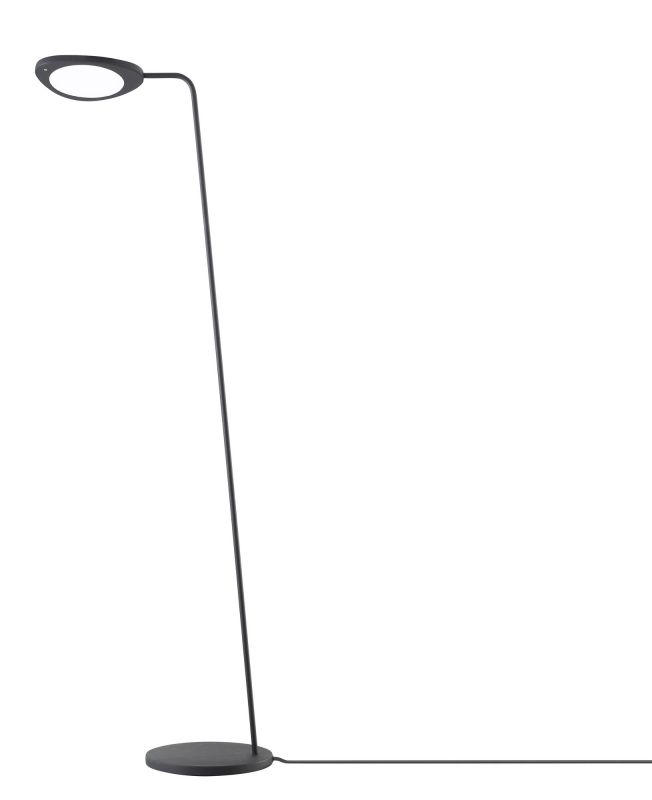 Leaf Floor Lamp Lampadaire Muuto Noir